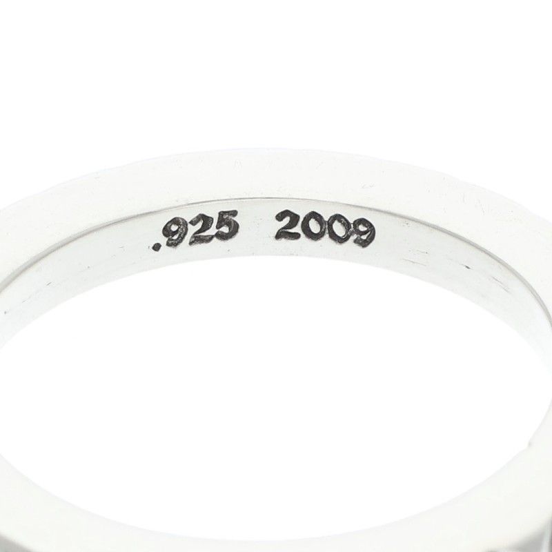 Chrome Hearts Tfp Pnk Big True Fuckin Punk Big Silver Ring — view 5