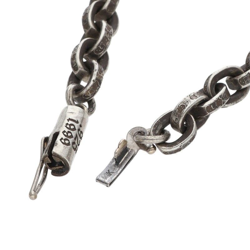 Chrome Hearts Paper Chain 30 Silver Necklace — view 5