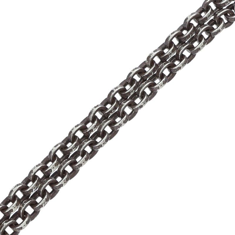 Chrome Hearts Paper Chain 24 Silver Necklace — view 5