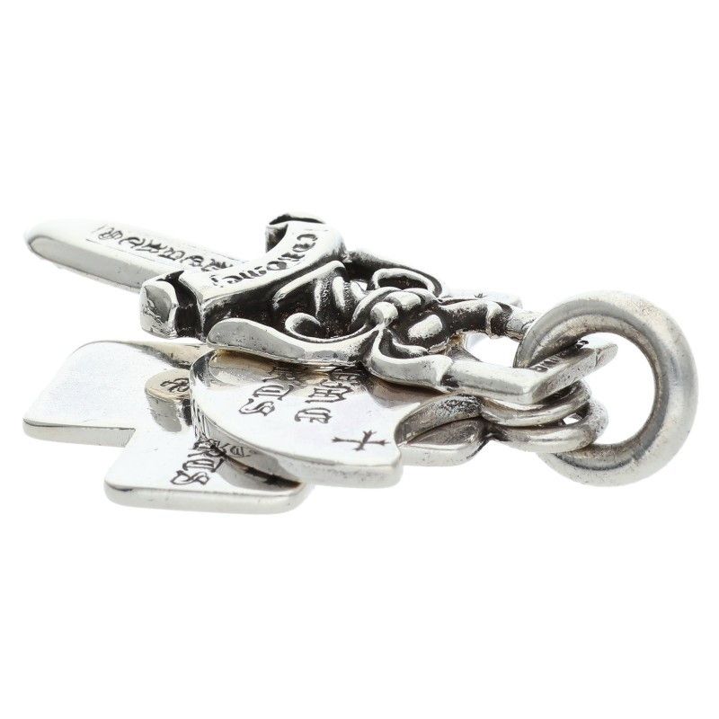 Chrome Hearts Vintage Silver Necklace — view 5