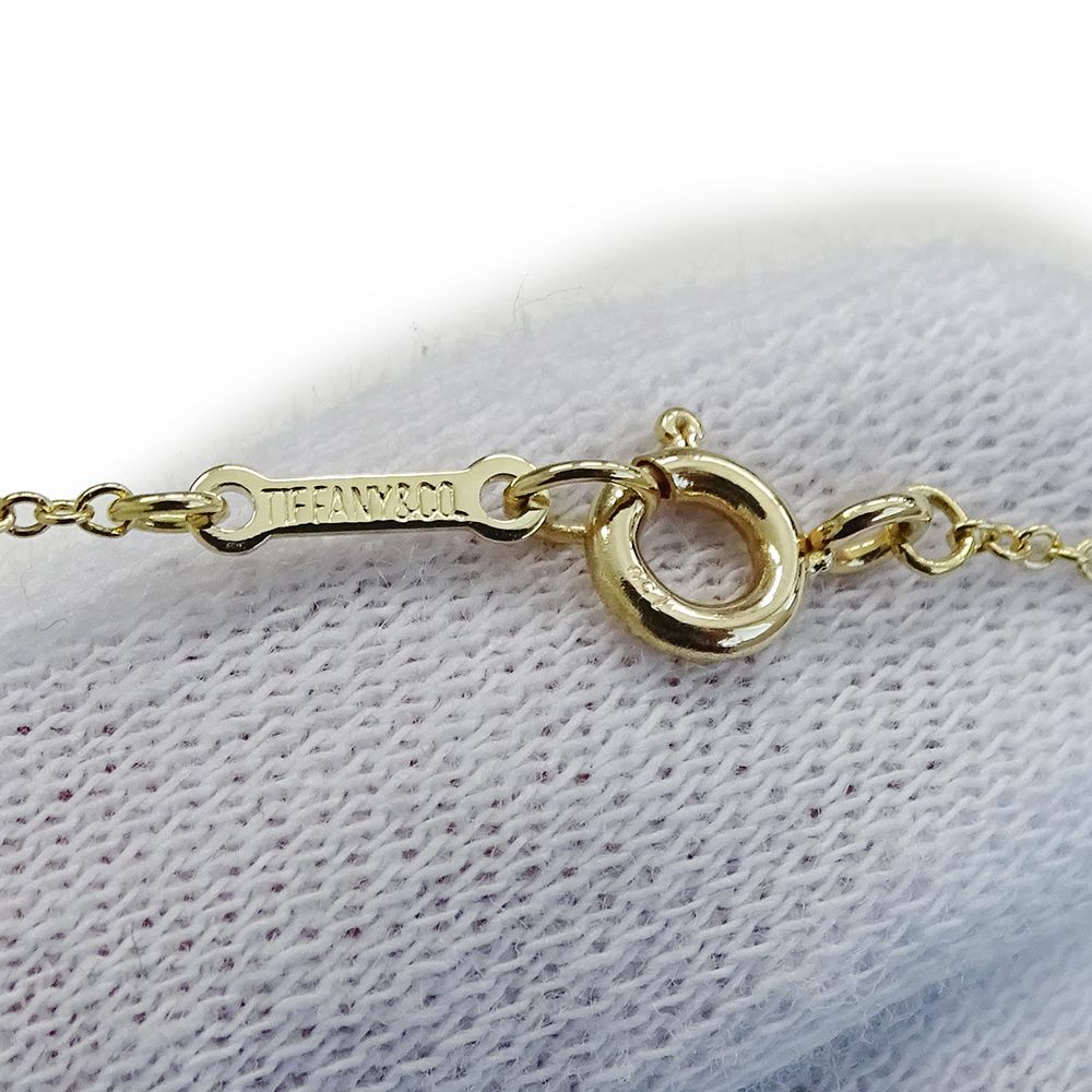 Tiffany & Co Necklace Elsa Peretti Bean Yellow Gold Polished — view 9