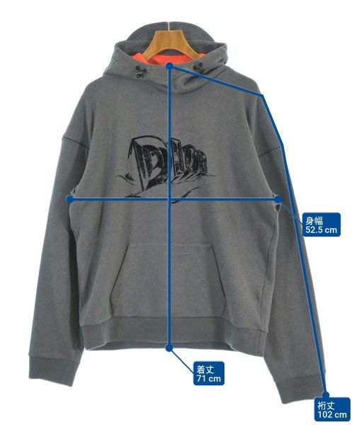 Dior Homme Hoodie Gray — view 7