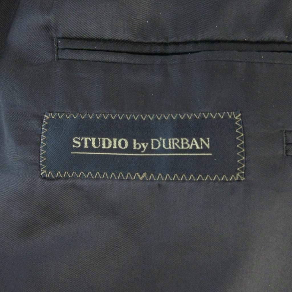 Loro Piana Durban Tailored Jacket Notch Lapel Single Business Wool Black — view 7