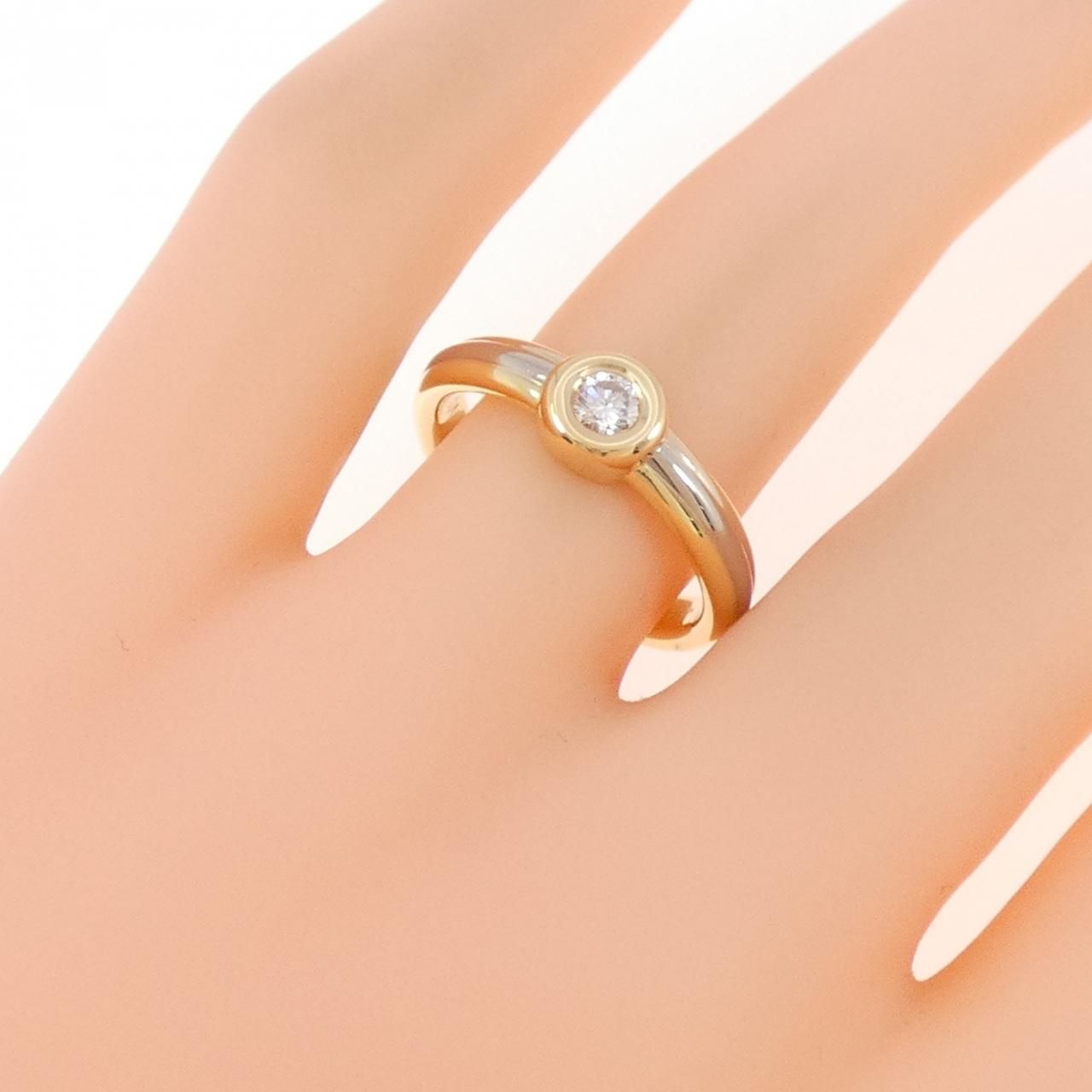 Cartier Monostone Ring Gold — view 5