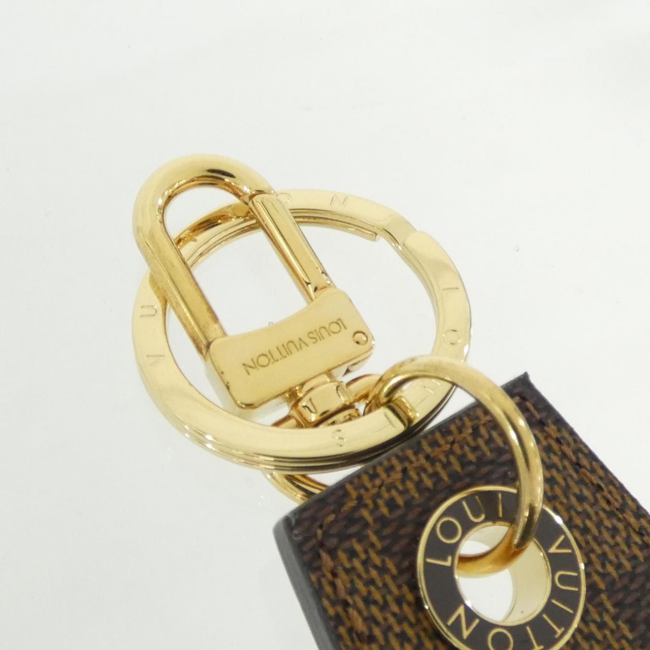 Louis Vuitton Damier Key Holder Enchappes Key Ring — view 4