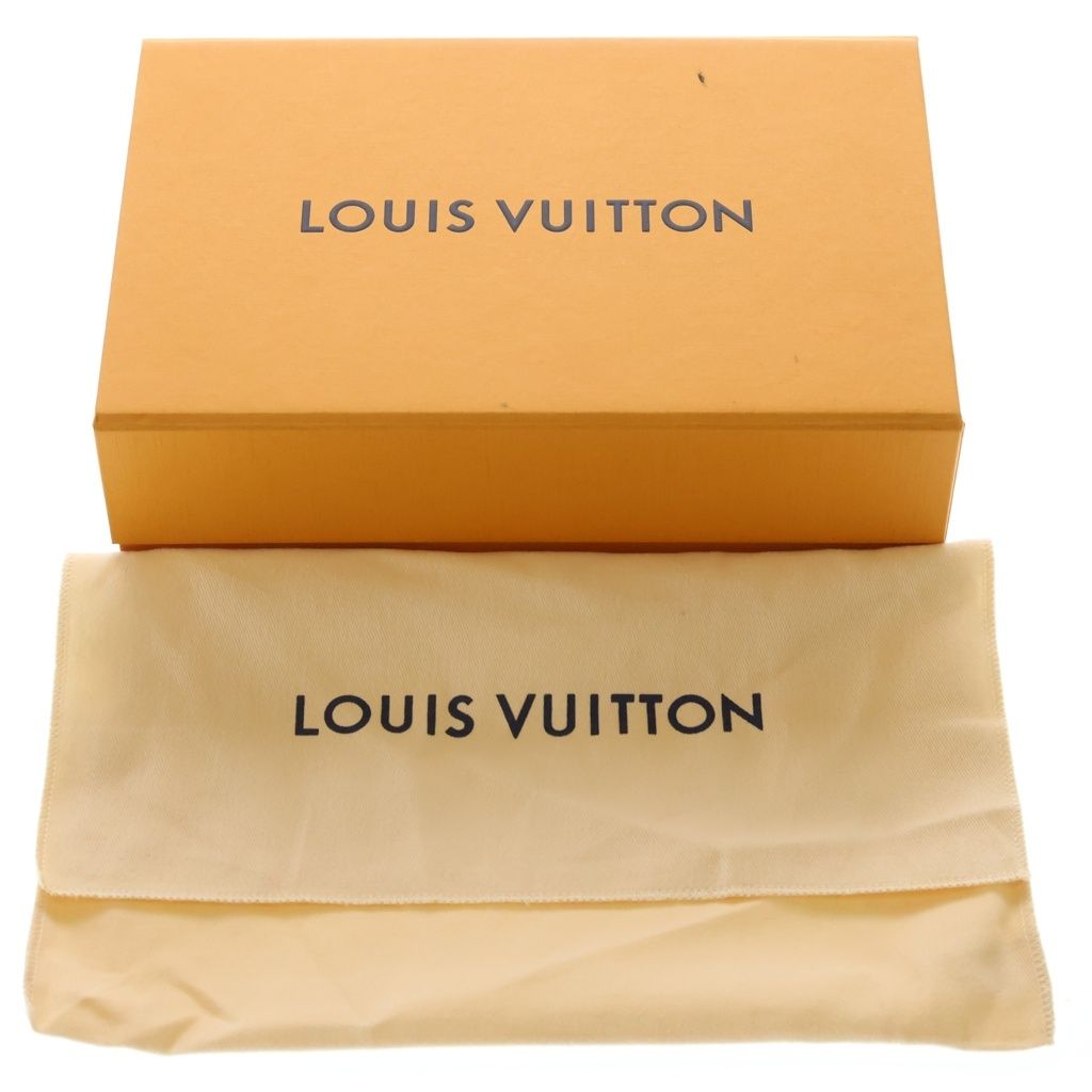 Louis Vuitton Monogram Eclipse Zippy XL Wallet Card Case Black Leather Silver — view 7