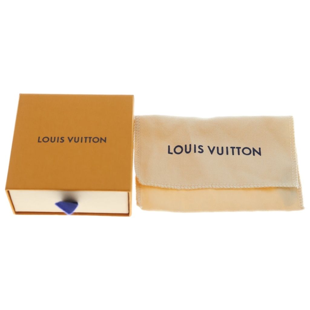 Louis Vuitton Collier Monogram Chain Bracelet Black Silver — view 6