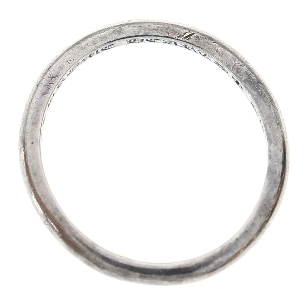 Chrome Hearts Bbblgm Wedding Bubble Gum Ring Silver — view 6