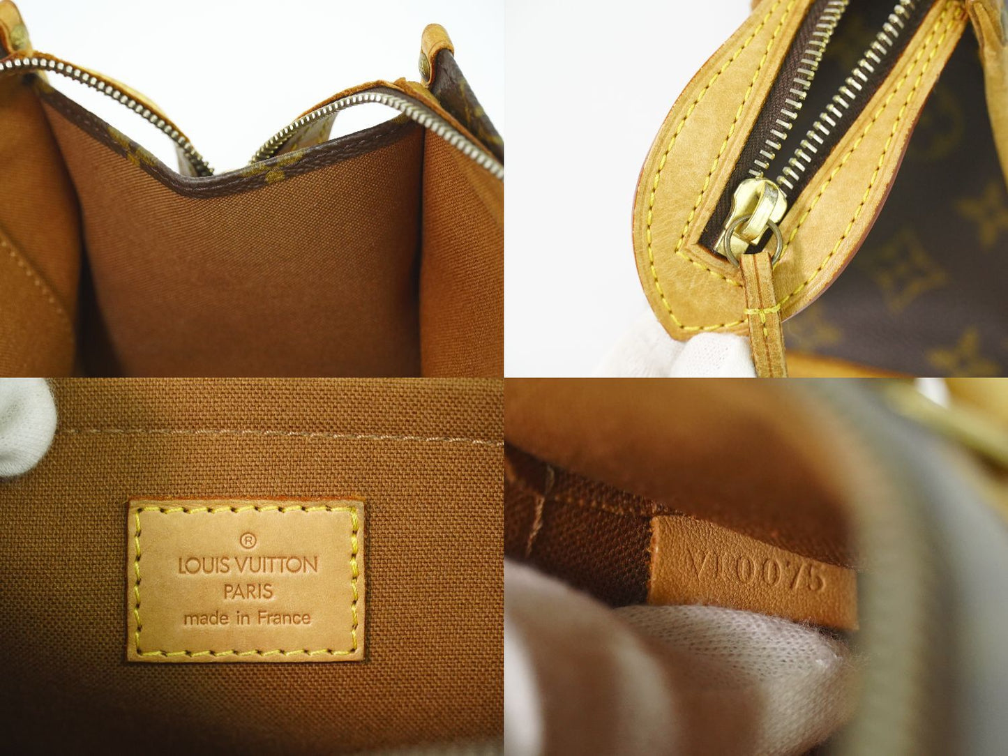 Louis Vuitton LV Popincourt Monogram Handbag Brown — view 9