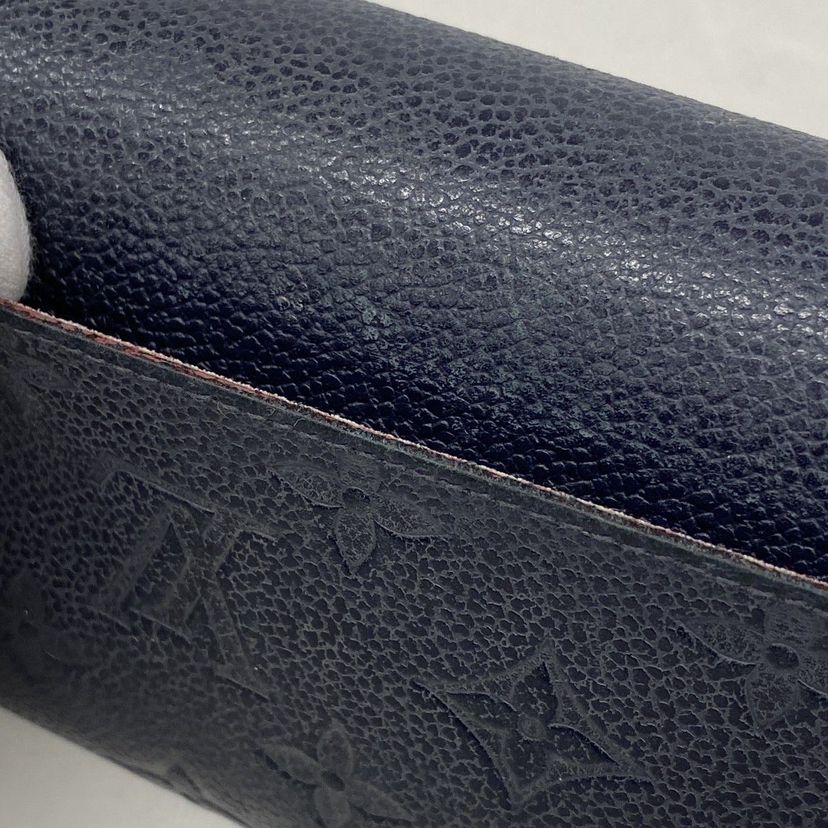 Louis Vuitton Wallet Monogram Empreinte Portefeuille Sarah Marine — view 9