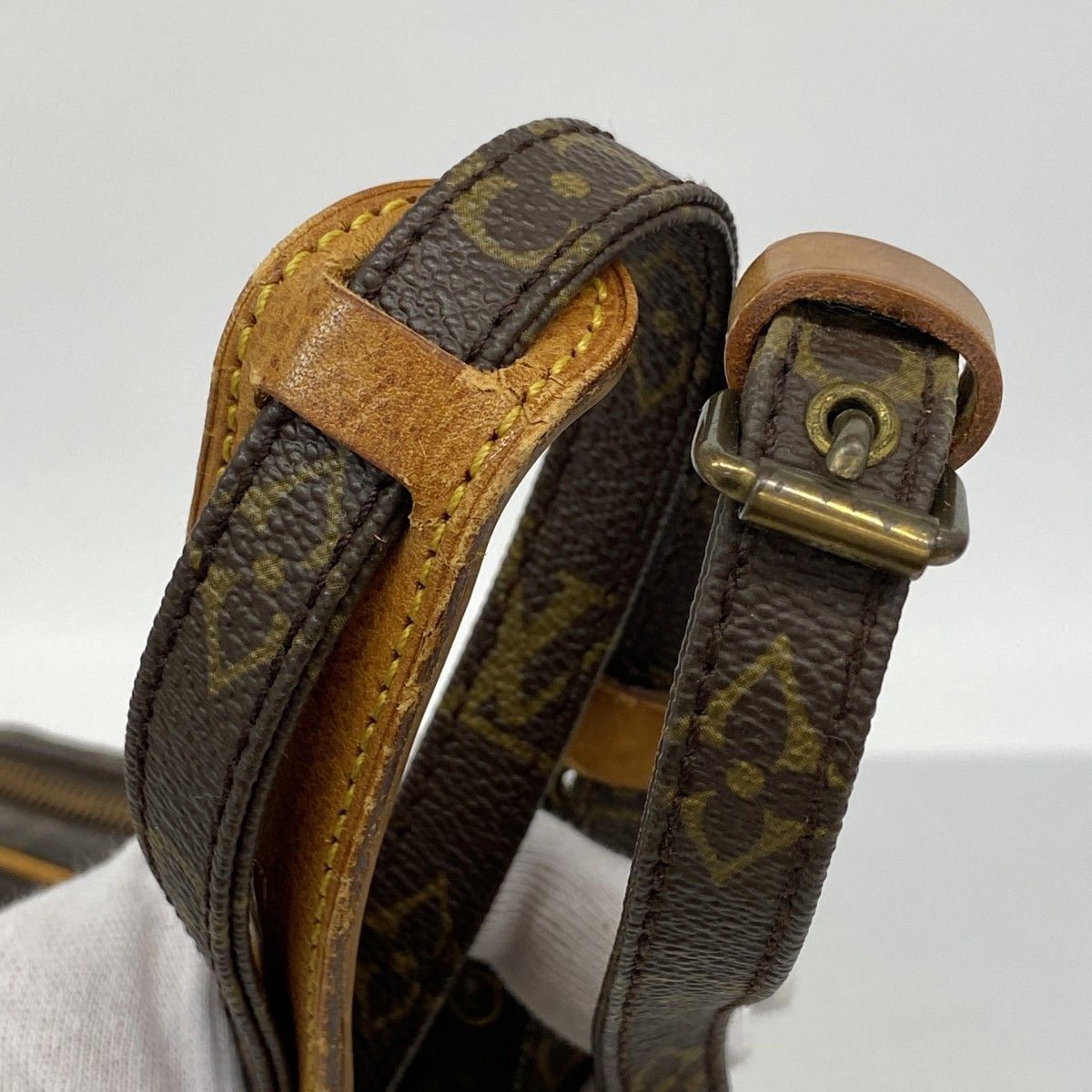 Louis Vuitton Shoulder Bag Monogram Mini Amazon Brown — view 9