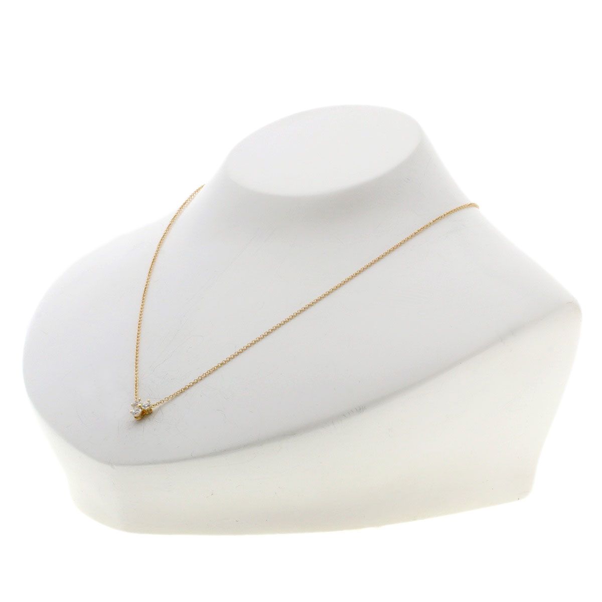 Tiffany & Co Aria Diamond Necklace 18k Pink Gold — view 4