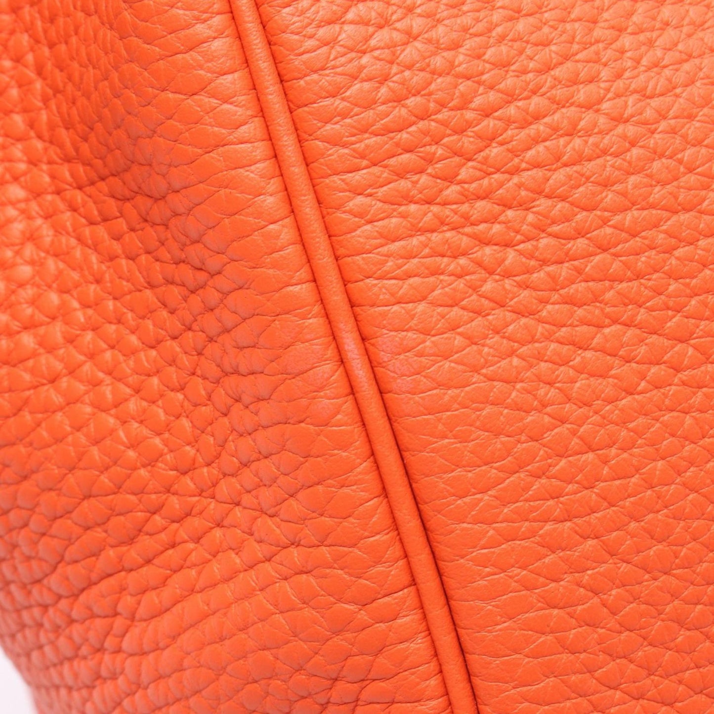 Hermes Handbag Birkin 30 Orange Poppy Leather — view 9
