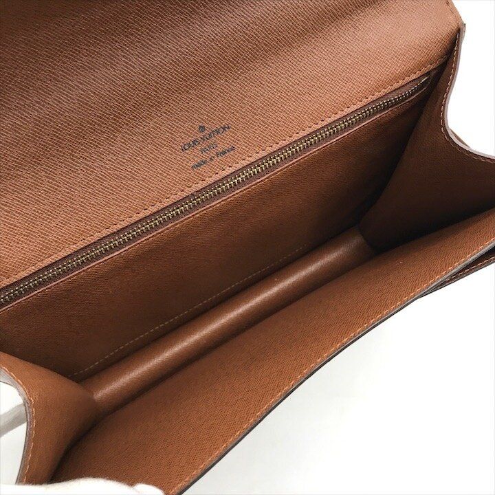 Louis Vuitton Monogram Monceau 2-Way Shoulder Hand Business Brown Purse — view 9