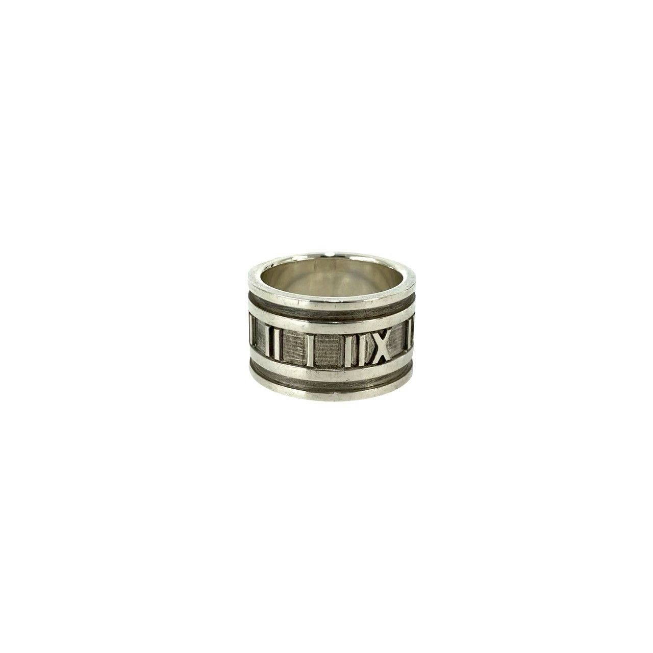 Tiffany & Co Vintage Atlas Wide Ring 925 Sterling Silver — view 6