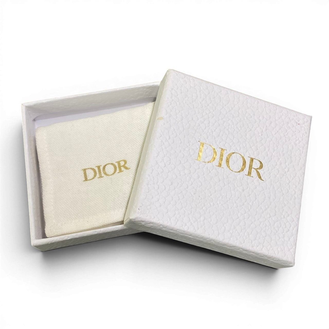 Dior Tribales Tribal Resin Pearl Earrings CD Logo Rhinestone Gold White — view 6