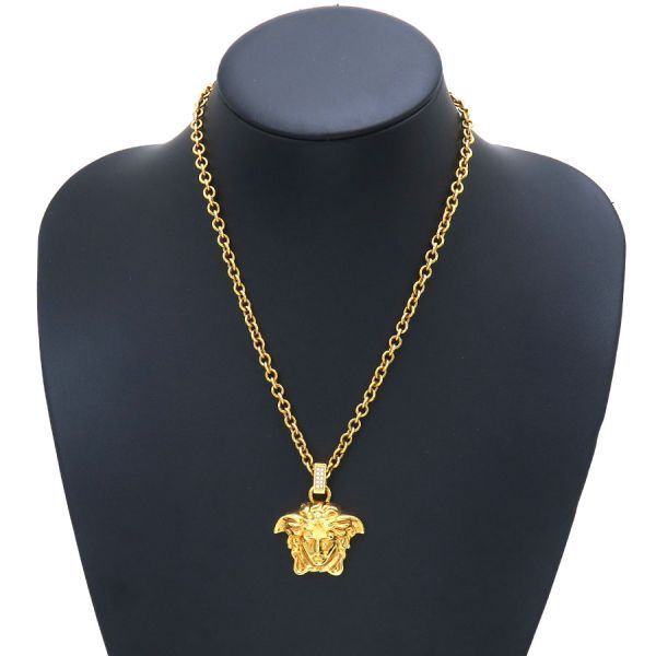 Versace Medusa Necklace Silver — view 9