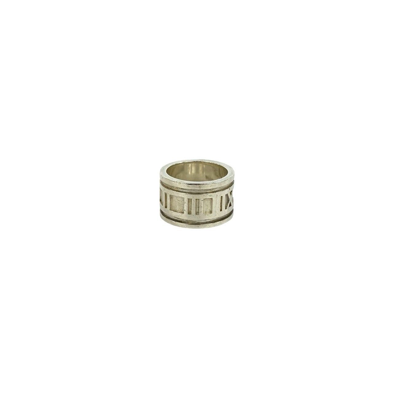 Tiffany & Co Vintage Atlas Wide Ring 925 Sterling Silver — view 6