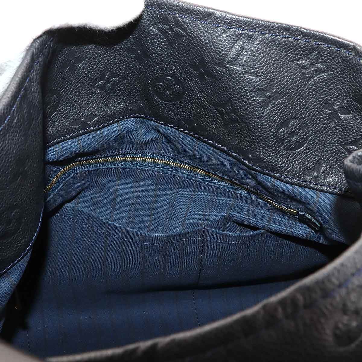 Louis Vuitton Monogram Empreinte Artsy MM Shoulder Bag Leather Infini — view 9