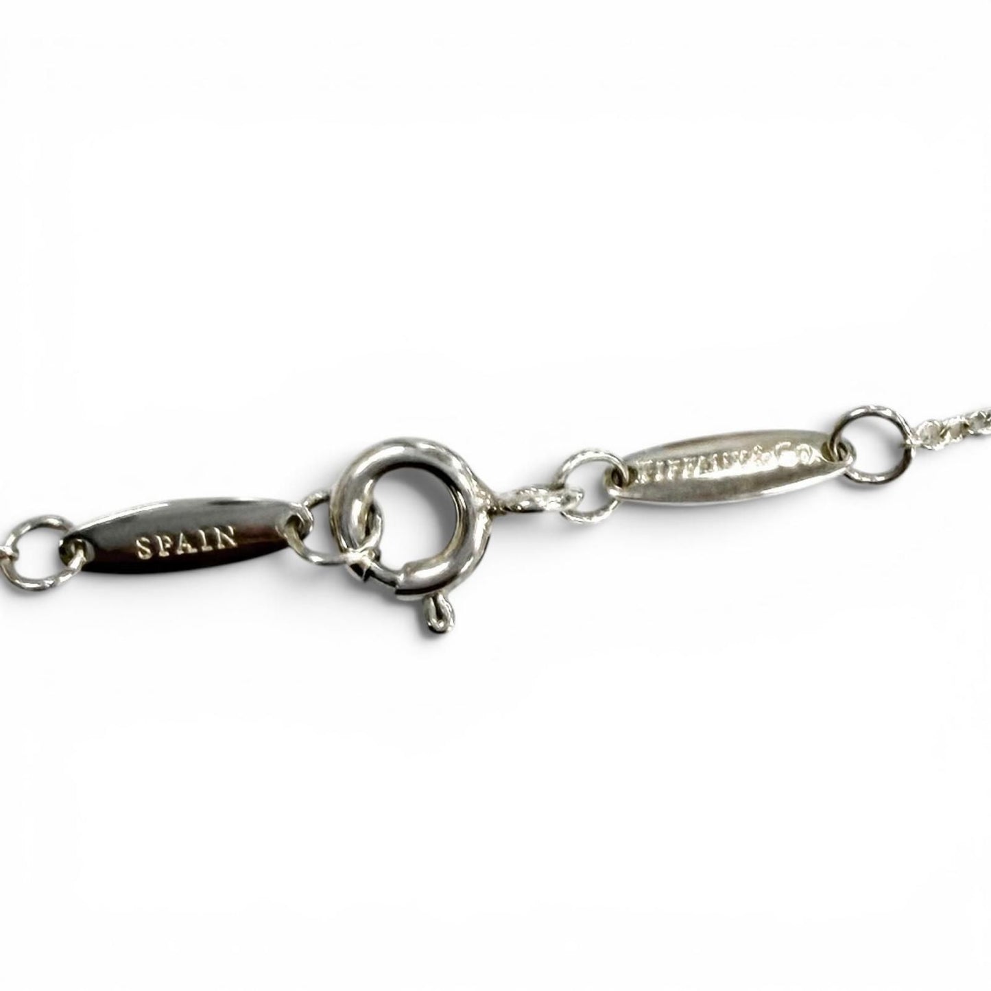 Tiffany & Co Elsa Peretti Color by the Yard Aquamarine Pendant Silver — view 8