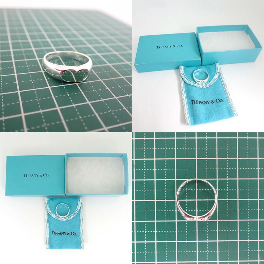 Tiffany & Co 925 Signet Heart Ring — view 8