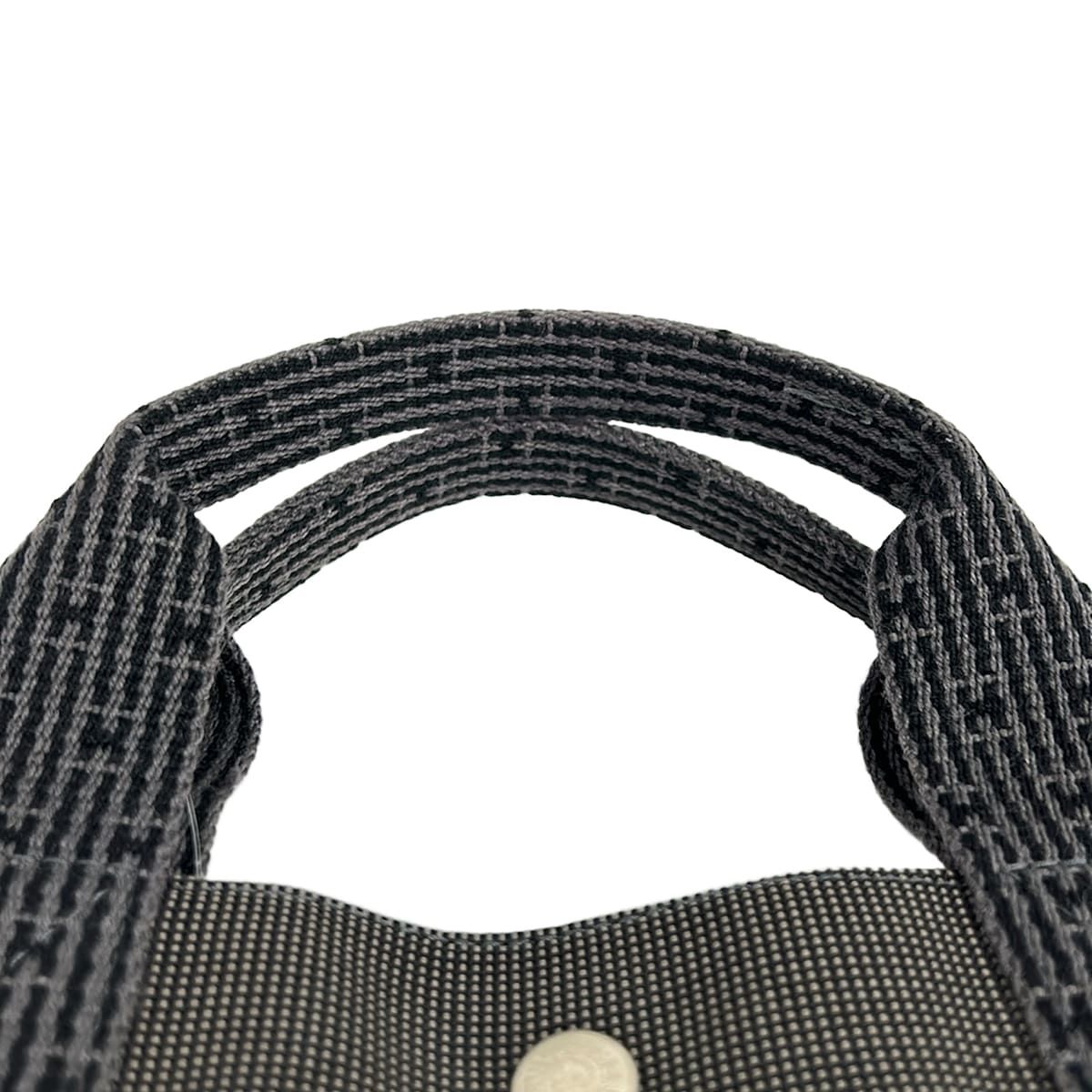 Hermes Handbag Her Line Tote MM Dark Gray Black Vintage — view 9