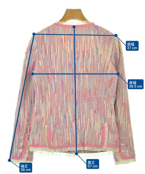 Chanel Collarless Jacket Pink — view 6