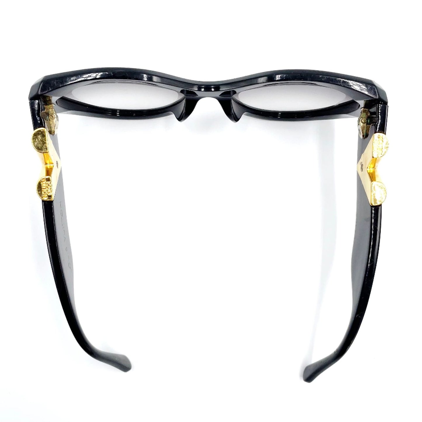 Louis Vuitton New Arrival My Fair Acetate Metal Gold Black Sunglasses Eyewear — view 9