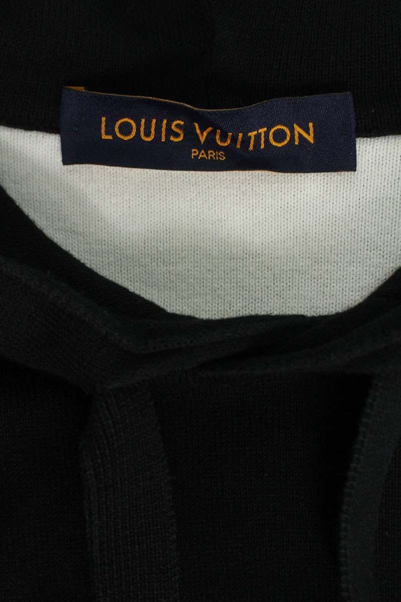 Louis Vuitton Uso Monogram All Over Pattern Gradient Pullover Hoodie — view 3