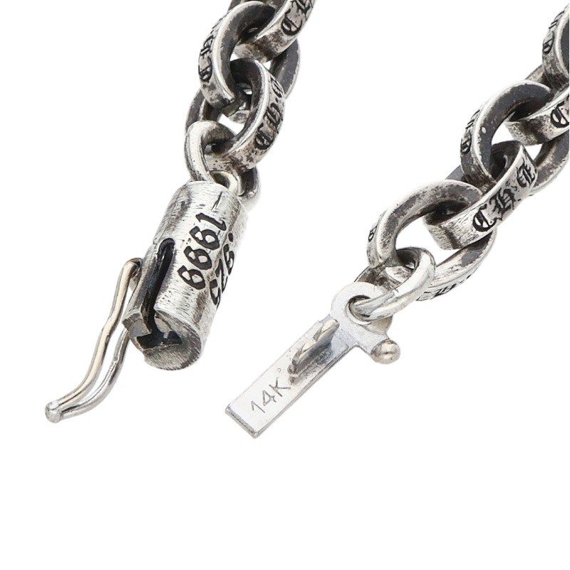 Chrome Hearts Paper Chain 24 Silver Necklace — view 5