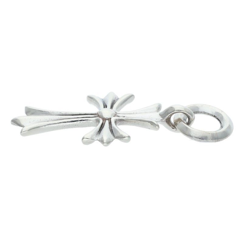 Chrome Hearts Tiny CH Cross Charm Silver Pendant — view 5
