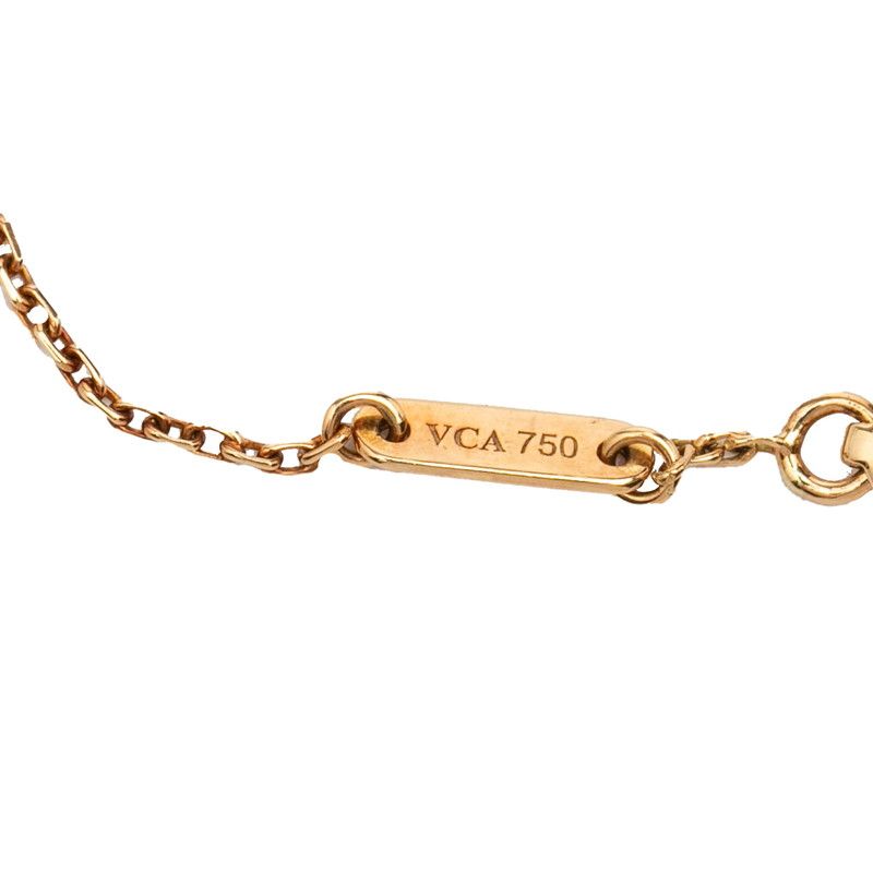 Van Cleef & Arpels Sweet Alhambra Bracelet 18k Pink Gold Mother of Pearl — view 5