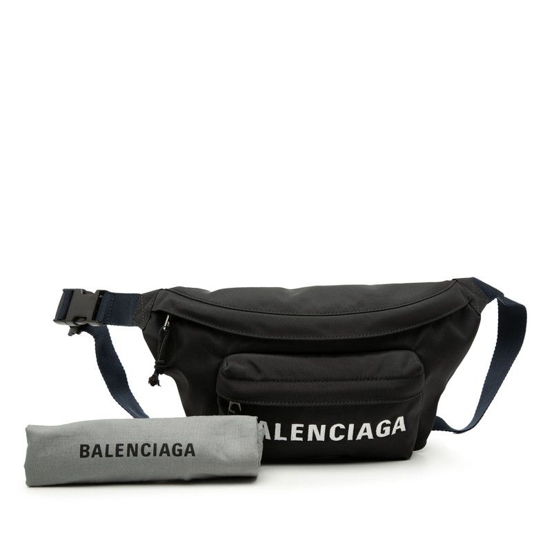 Balenciaga Wheel Belt Bag Explorer Bag Black Nylon — view 7