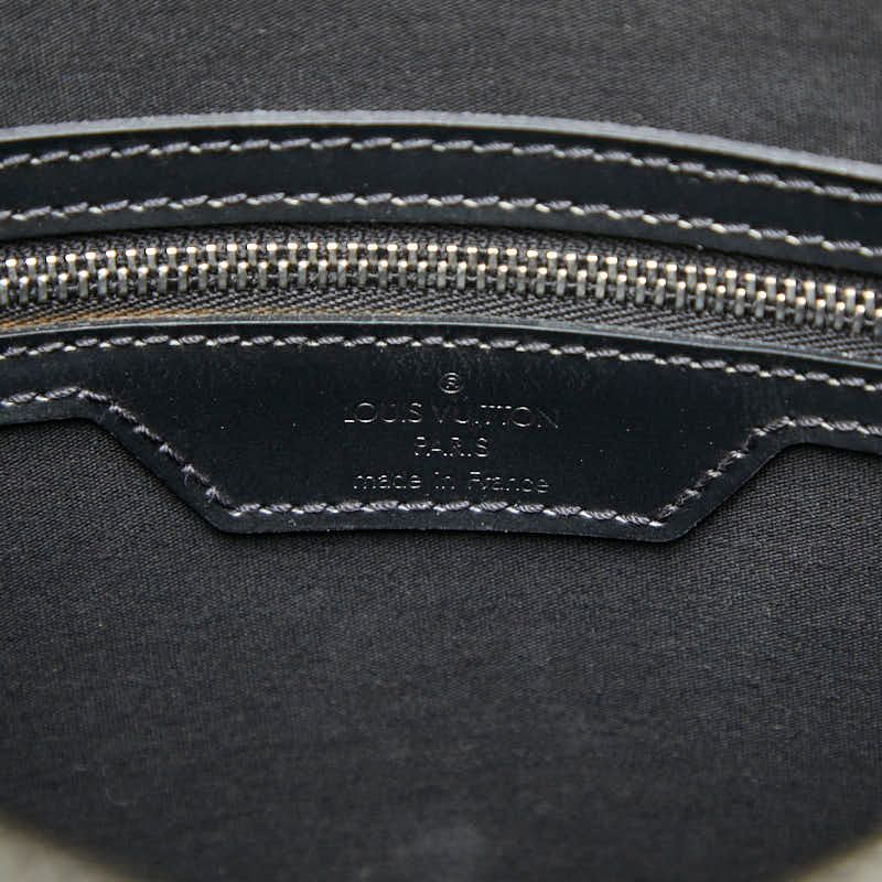 Louis Vuitton Monogram Matt Wilwood Tote Shoulder Bag Noir Black Leather — view 8