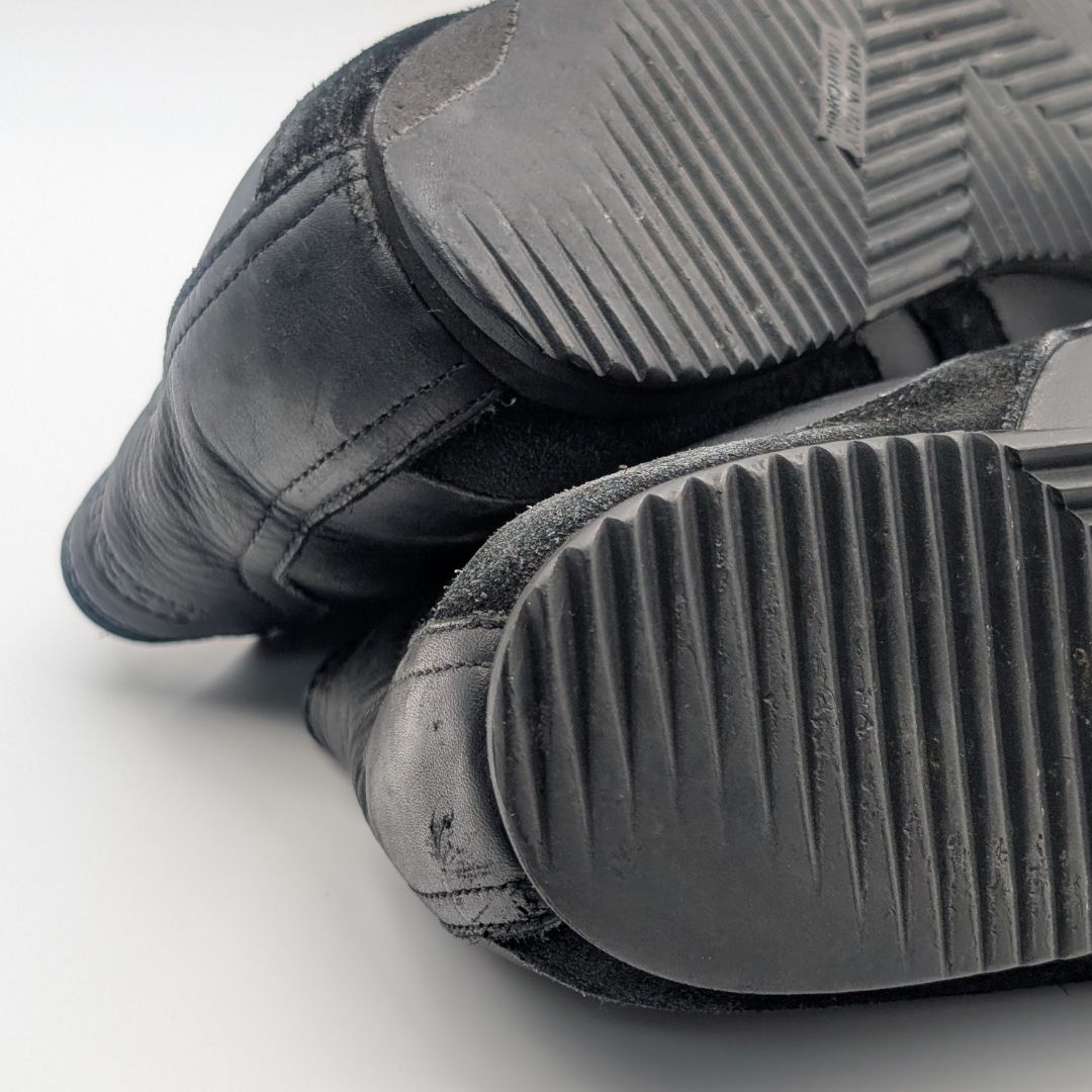 Hermes Quick Sneakers Suede Leather Black Shoes — view 9