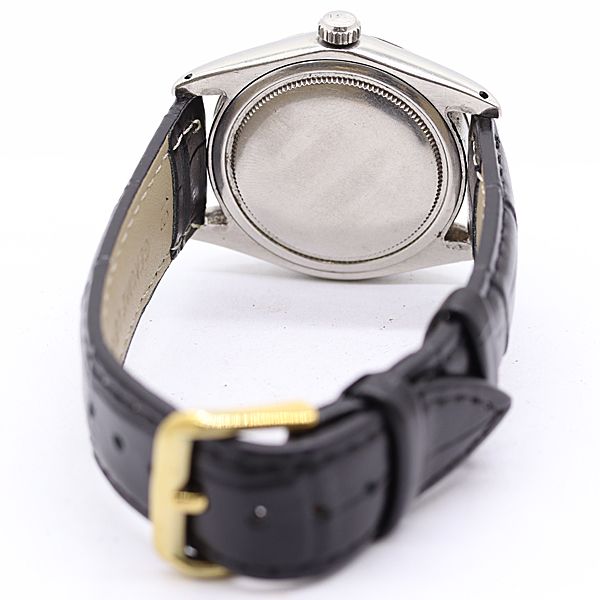 Rolex Oyster Date Precision Manual Winding Champagne Dial Watch — view 4