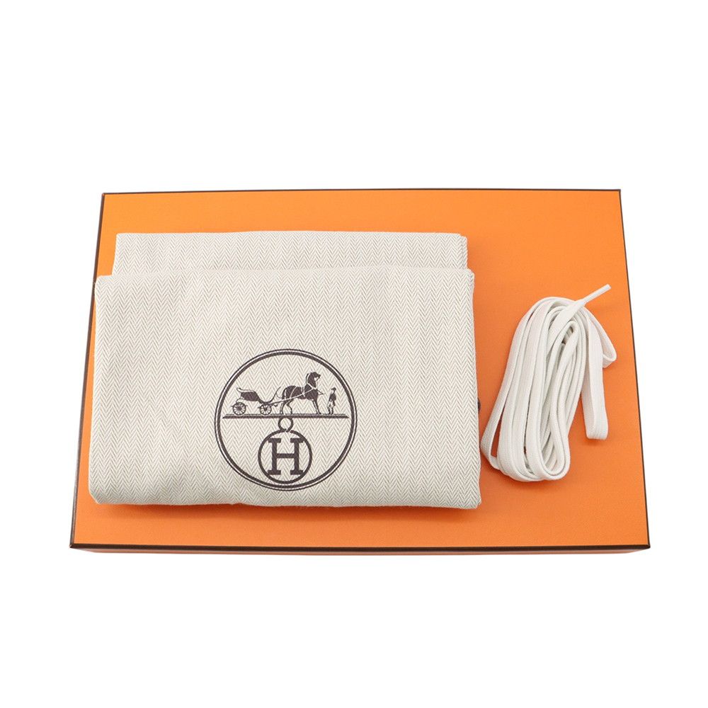 Hermes Sneakers Jet Nappa Chevre Velour 36 Shoes — view 8