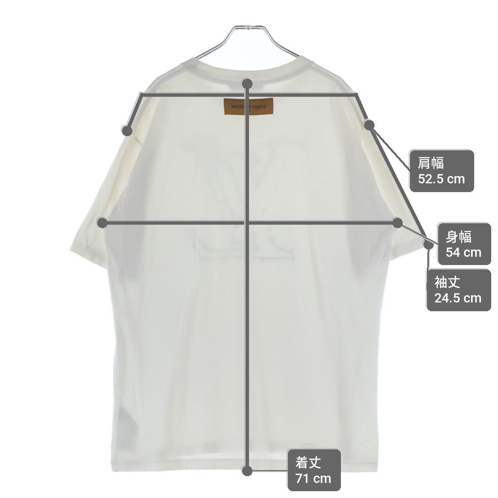 Louis Vuitton LV Stitch Embroidery T-Shirt White — view 9