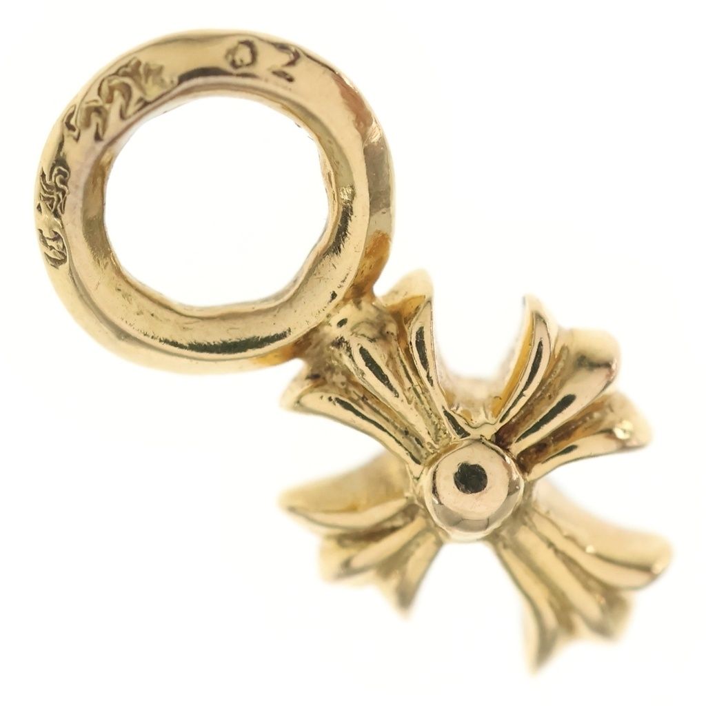 Chrome Hearts 22k Stack CH Cross Charm Gold Keychain — view 6