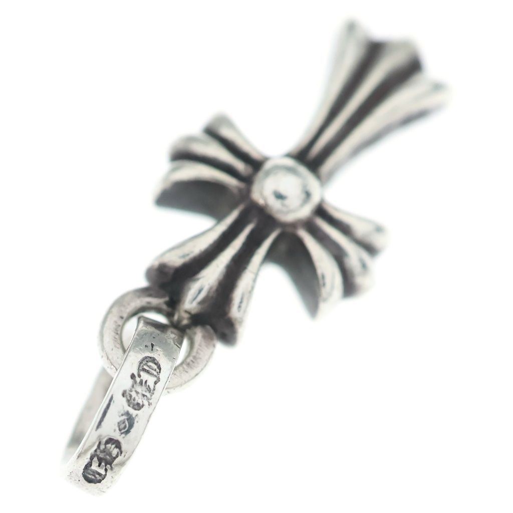 Chrome Hearts Crs Baby Fat Cross Pendant Silver — view 6