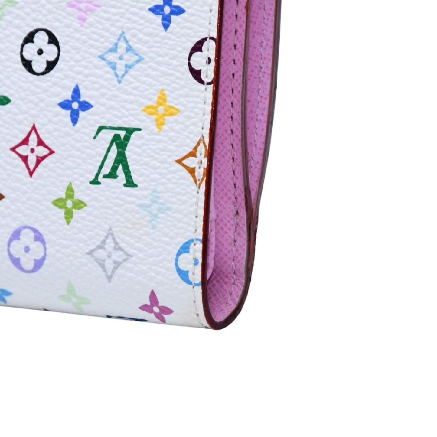 Louis Vuitton Portefeuille Koala Trifold Wallet Monogram Multicolor White — view 8