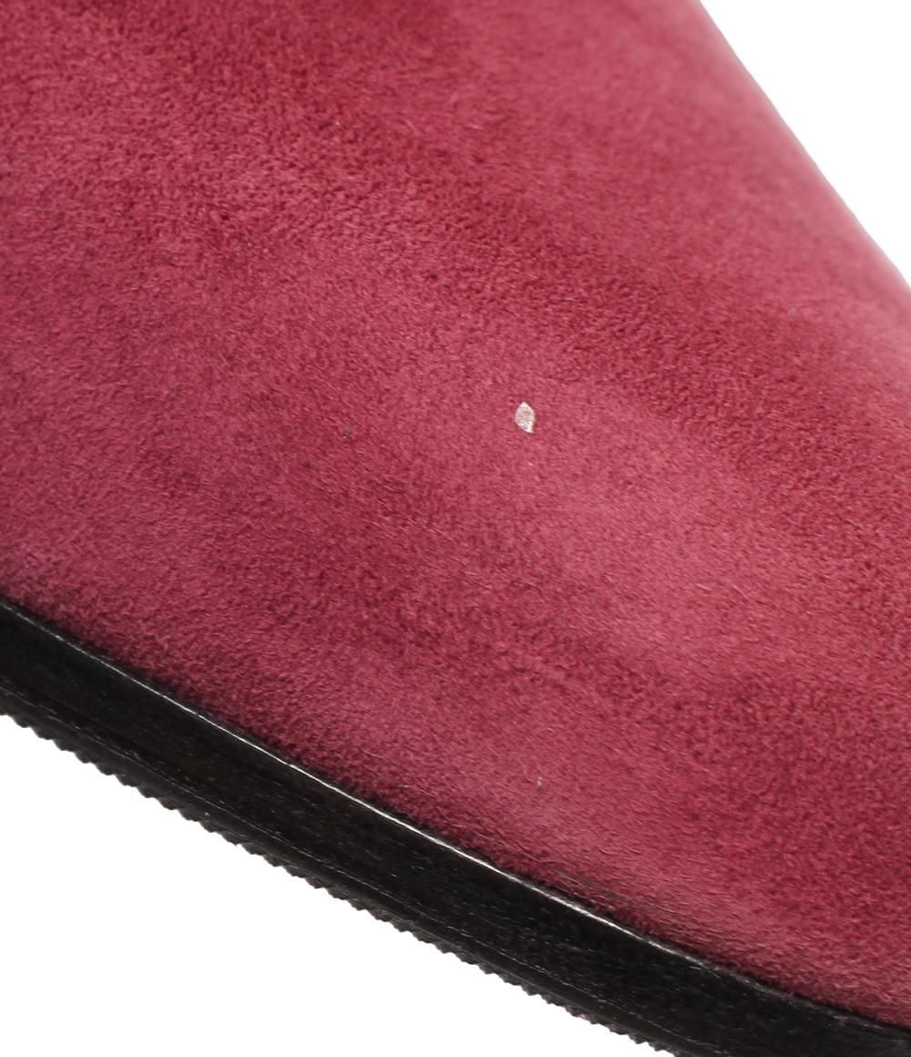 Hermes Short Boots Saint Germain Kelly Suede — view 8