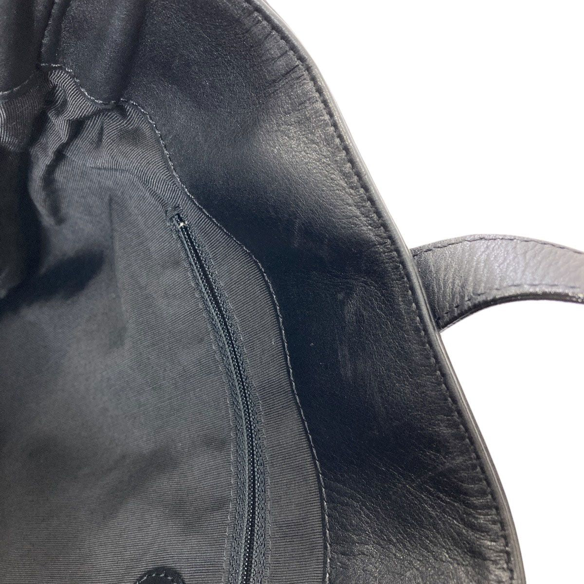 Chanel Logo Tote Calf — view 9