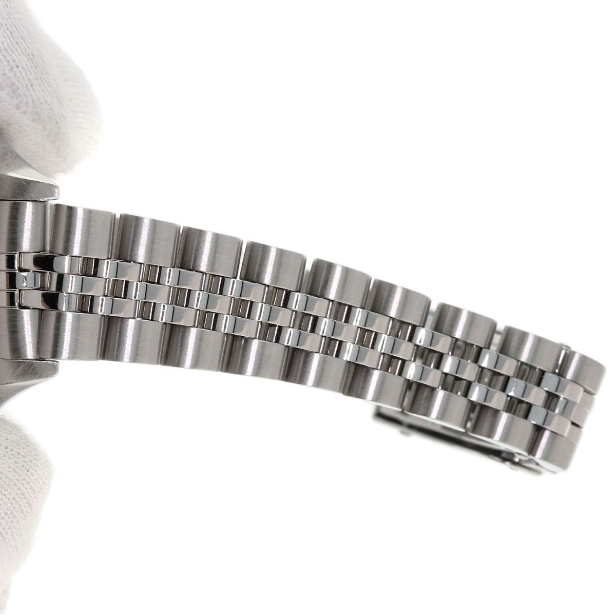 Rolex Datejust Diamond Watch SS 18k White Gold — view 9