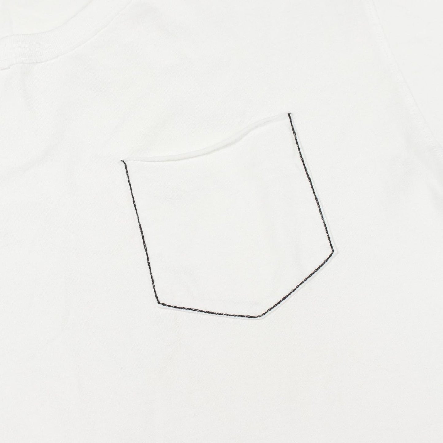 Dolce & Gabbana Short Sleeve T-Shirt Back Print Pocket Crew Neck Cotton — view 6