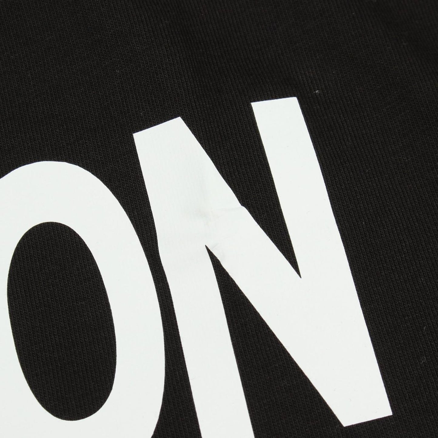Moncler Grenoble Short Sleeve T-Shirt Logo Print Crew Neck Black Cotton — view 7