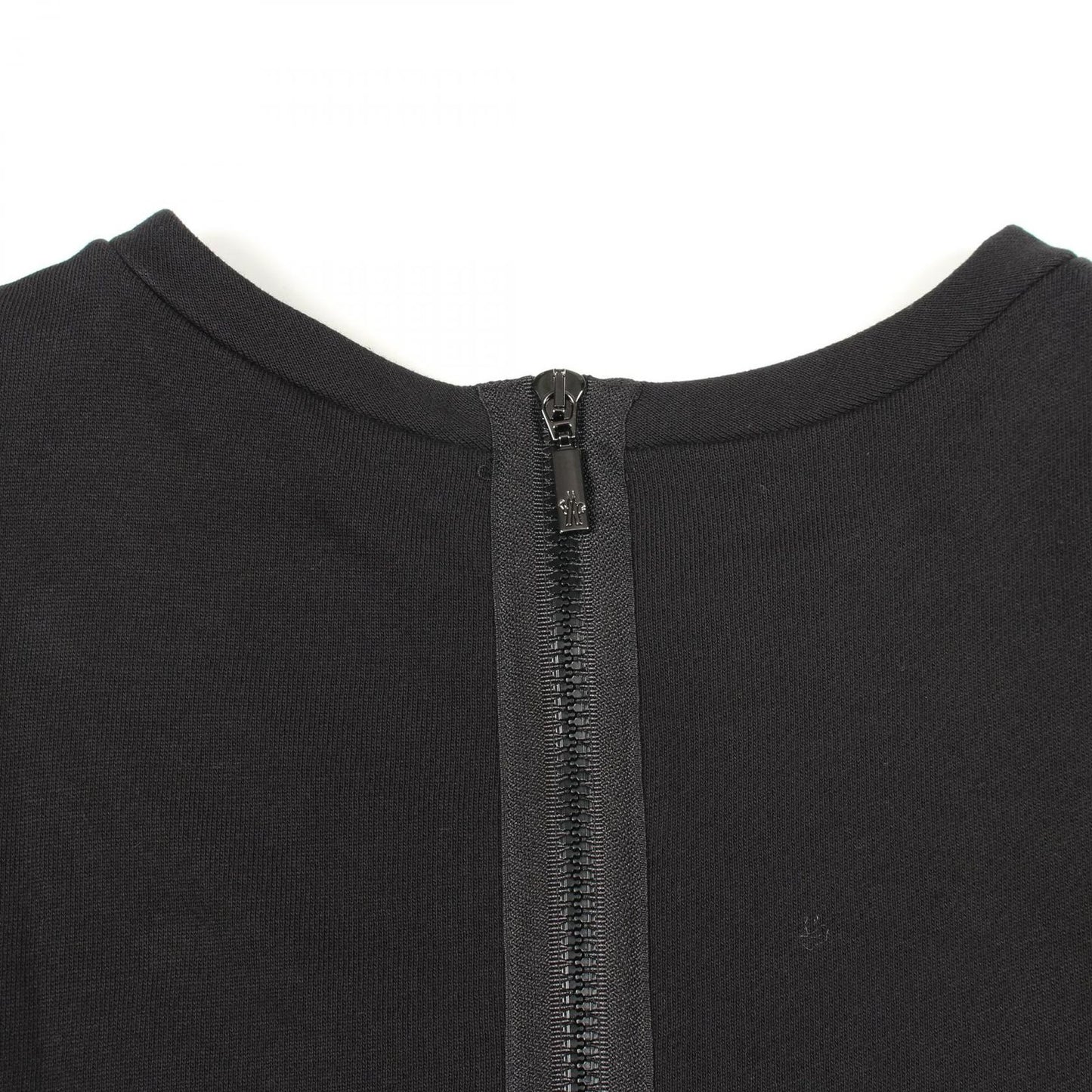 Moncler Dress Ruffle Switch Short Sleeve Cotton Wool — view 7
