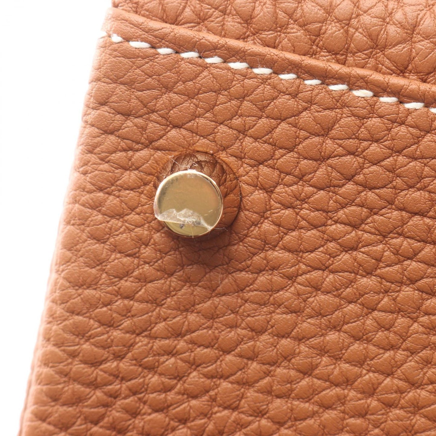 Hermes Handbag Kelly 28 Gold 2-Way — view 9