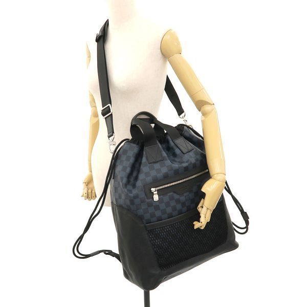 Louis Vuitton Damier Cobalt Match Point Messenger — view 9