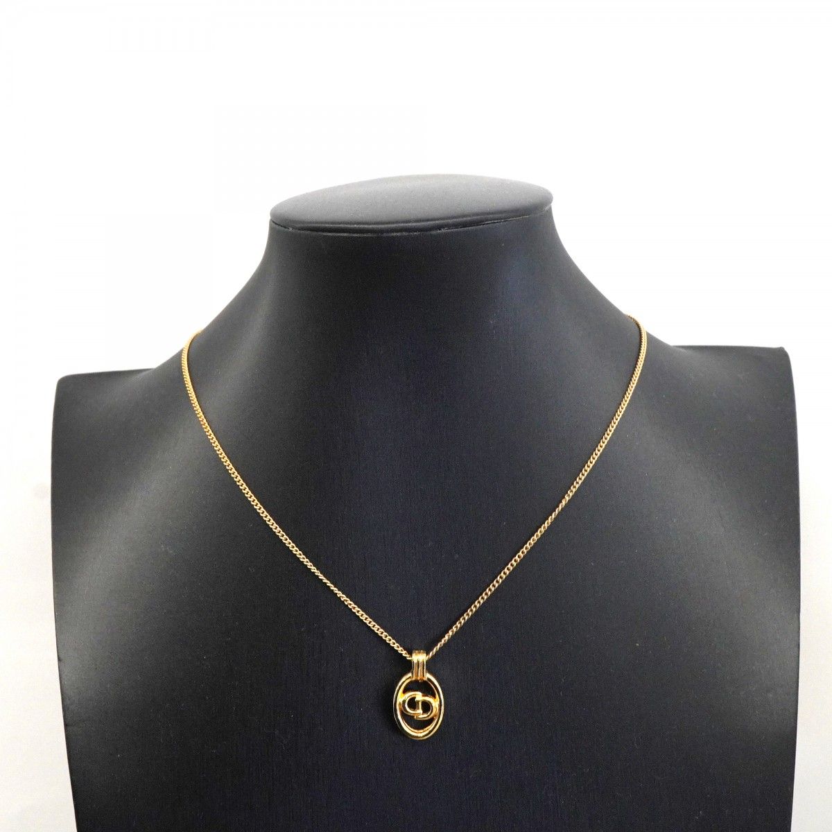 Dior Necklace CD Logo Gold Plated — view 6